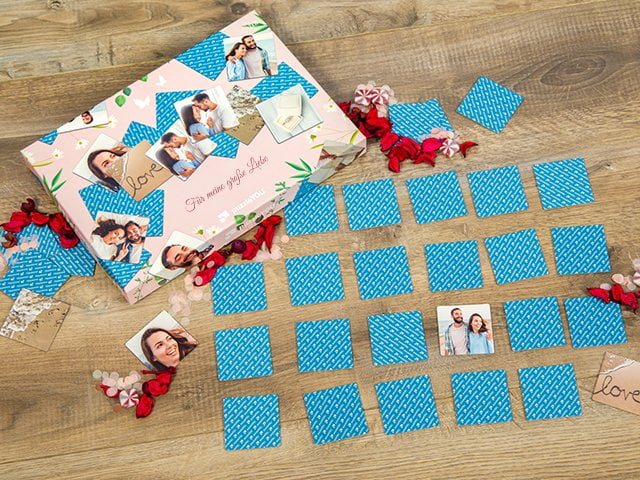 Fotogeschenk Memo-Spiel