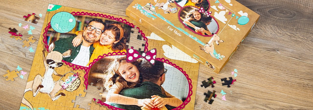 Fotopuzzle-Collage für jeden Anlass