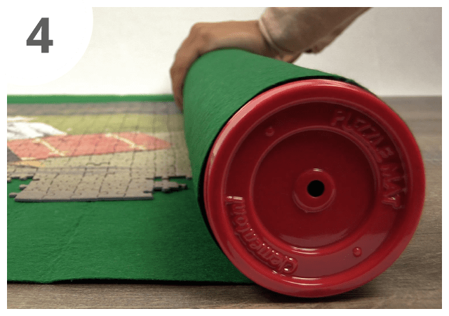 Instructions pour le tapis pour puzzle - étape 4