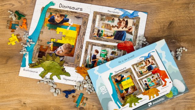 Kinderpuzzle mit eigenen Fotos