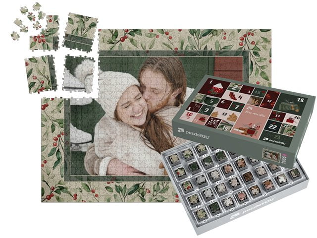 un puzzle calendrier de l’Avent