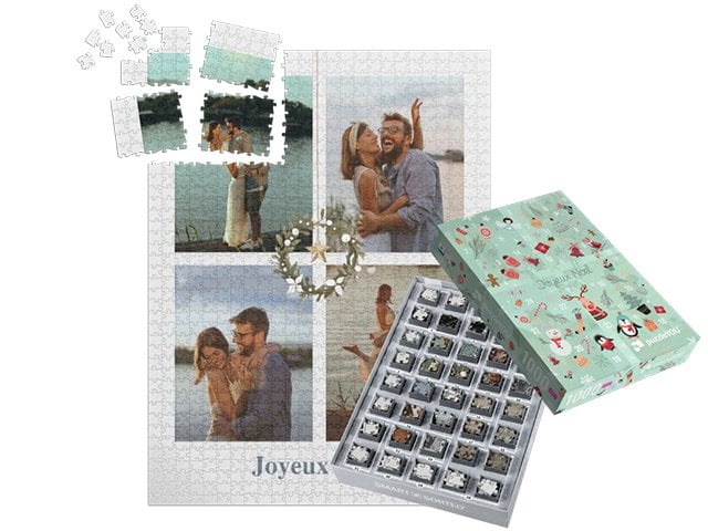 un puzzle calendrier de l’Avent