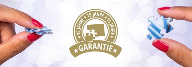 15 Jahre Fotopuzzle Garantie
