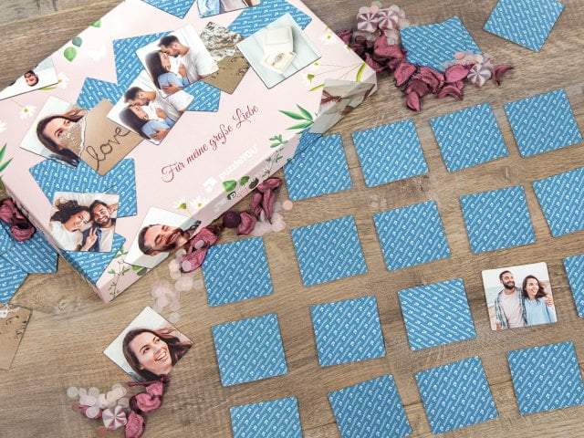 Memo-Spiel für Pärchen