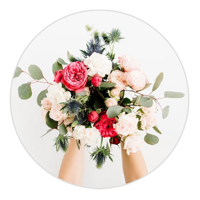 Au lieu d’un bouquet de fleurs