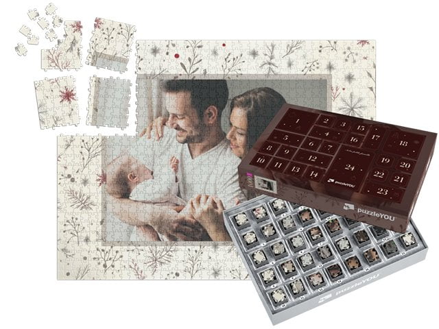 un puzzle calendrier de l’Avent