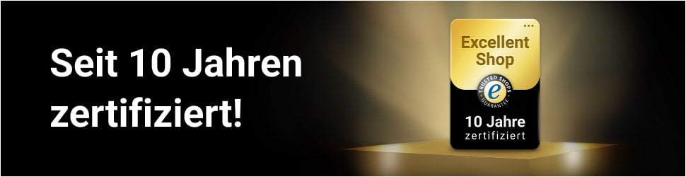 Excellent Shop Award: 10 Jahre zertifiziert