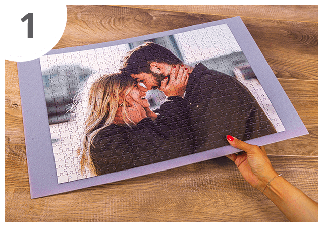 Mode d'emploi cadre pour puzzle 1ère étape