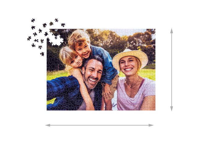 Dimensions du puzzle monté