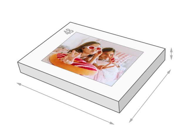 Größe der Puzzle-Schachtel – Fotopuzzle 48 Teile