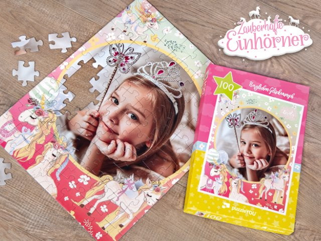 Einhorn Puzzle für Kinder