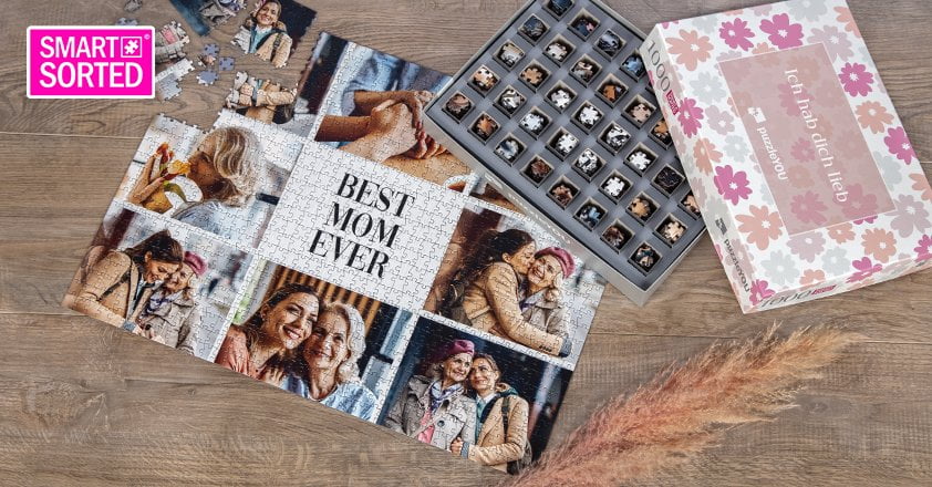 Überraschungspuzzle zum Muttertag