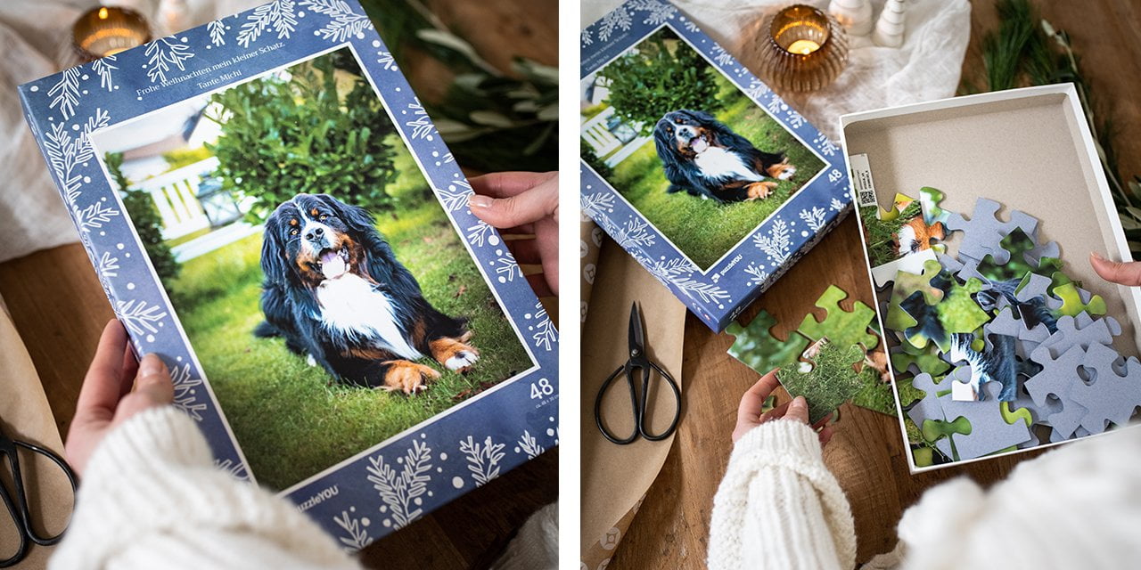 Fotopuzzle 1000 Teile mit Sarahs Zeichnung