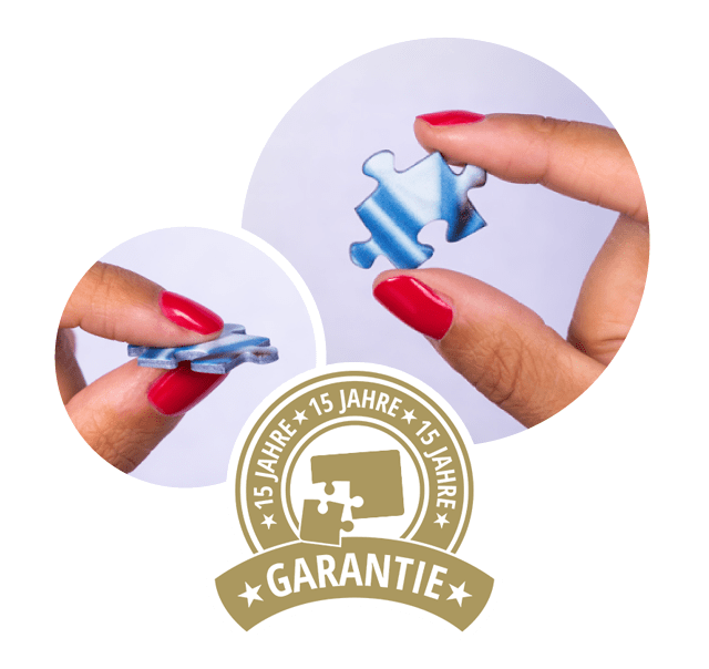 Fotopuzzle Qualität & Garantie