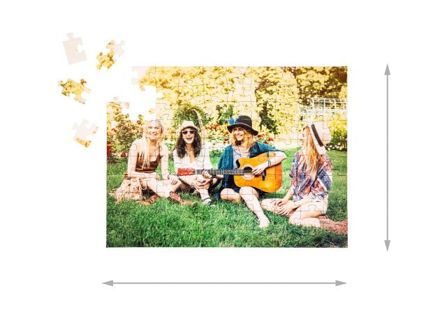 Dimensions du puzzle monté