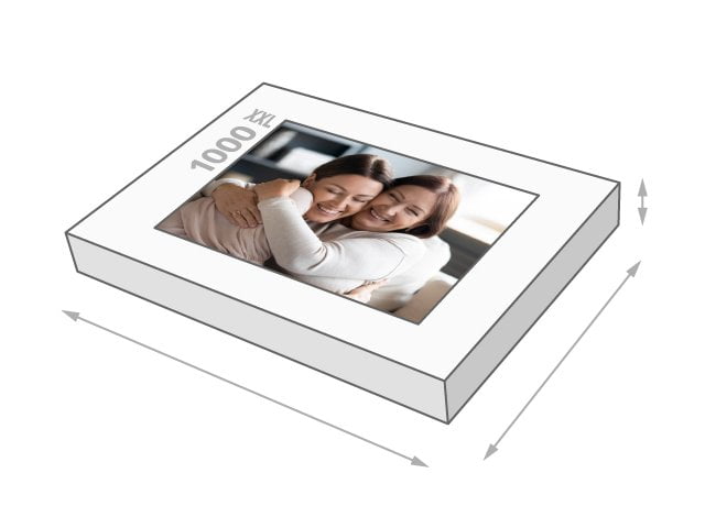 Fotopuzzle 1000 Teile XXL Schachtelgröße